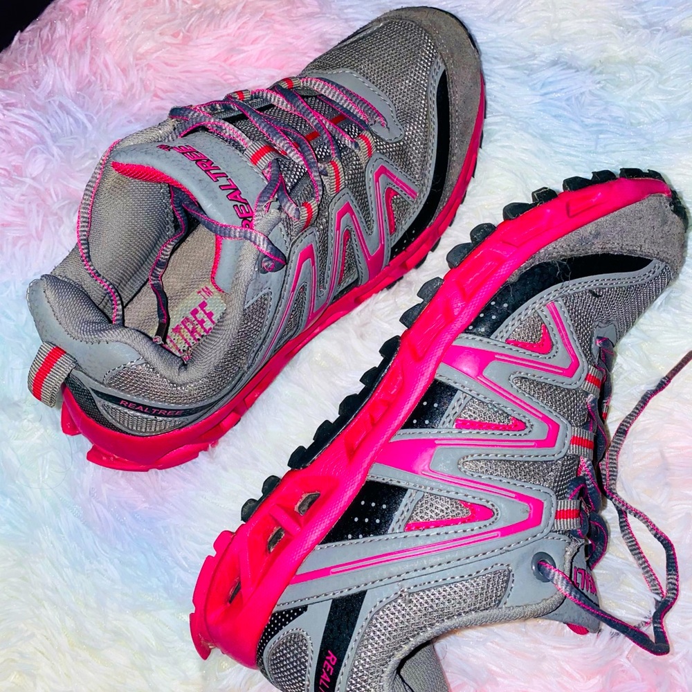 Running sneakers.